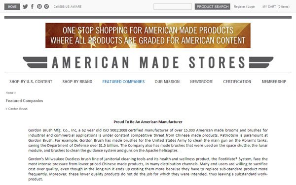 American Made Stores Review
